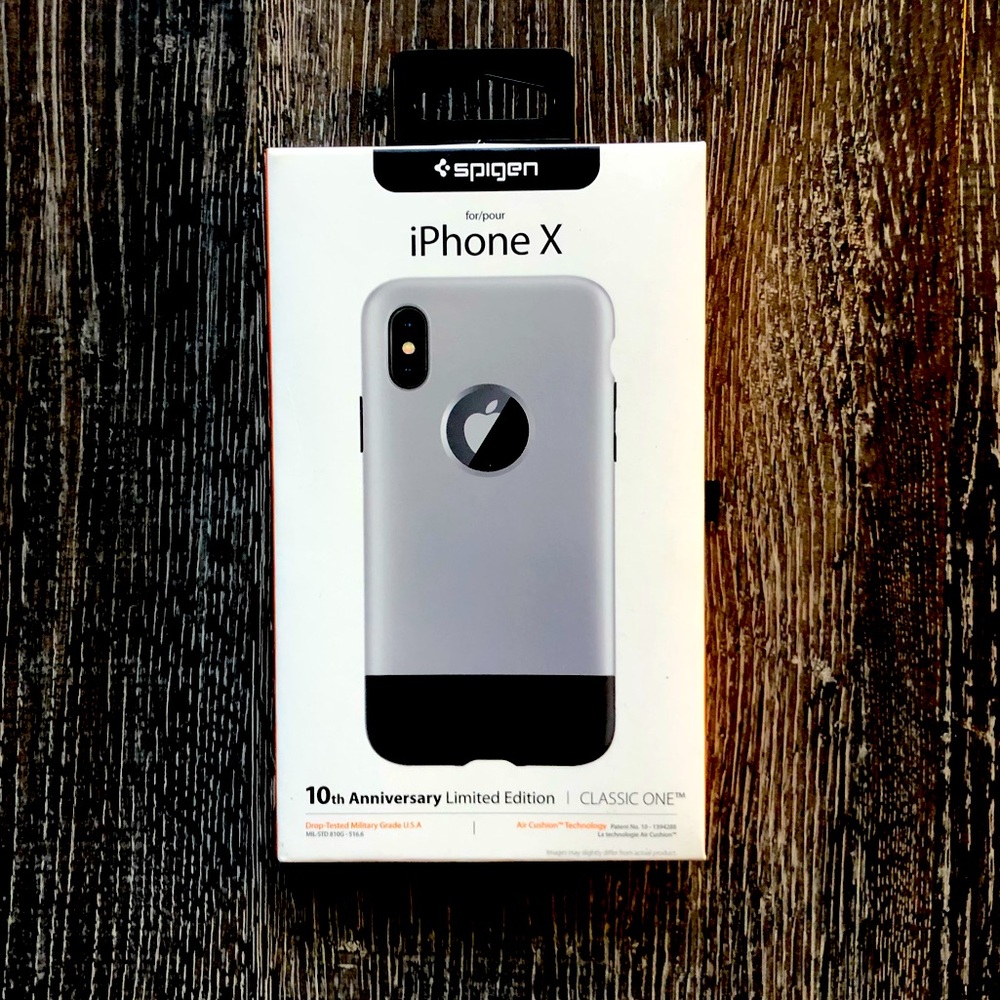 Spigen iPhone X 10th anniversary classic one case
